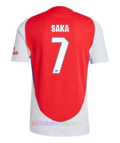 #7 Saka Arsenal Champions League Home Shirt 2024/25 Stadium Edition