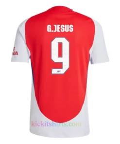 #9 Jesus Arsenal Champions League Home Shirt 2024/25 Stadium Edition
